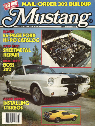 MUSTANG by HOT ROD 1984 SUM V 2, #2 - GT350 WEBER, DRAG PACK BOSS